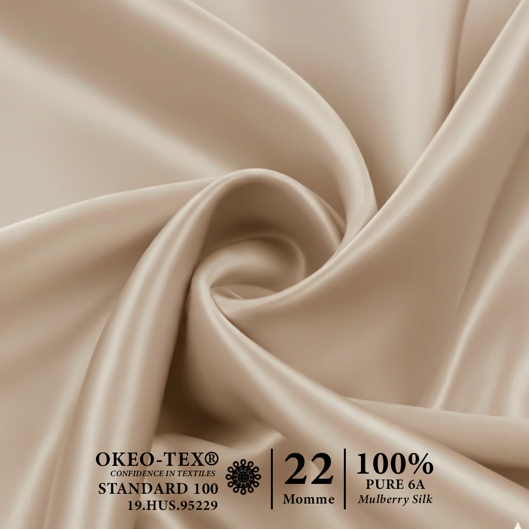100% Pure 6A Both Side Mulberry Silk Pillow Cover (Pack of 1) - Image 21