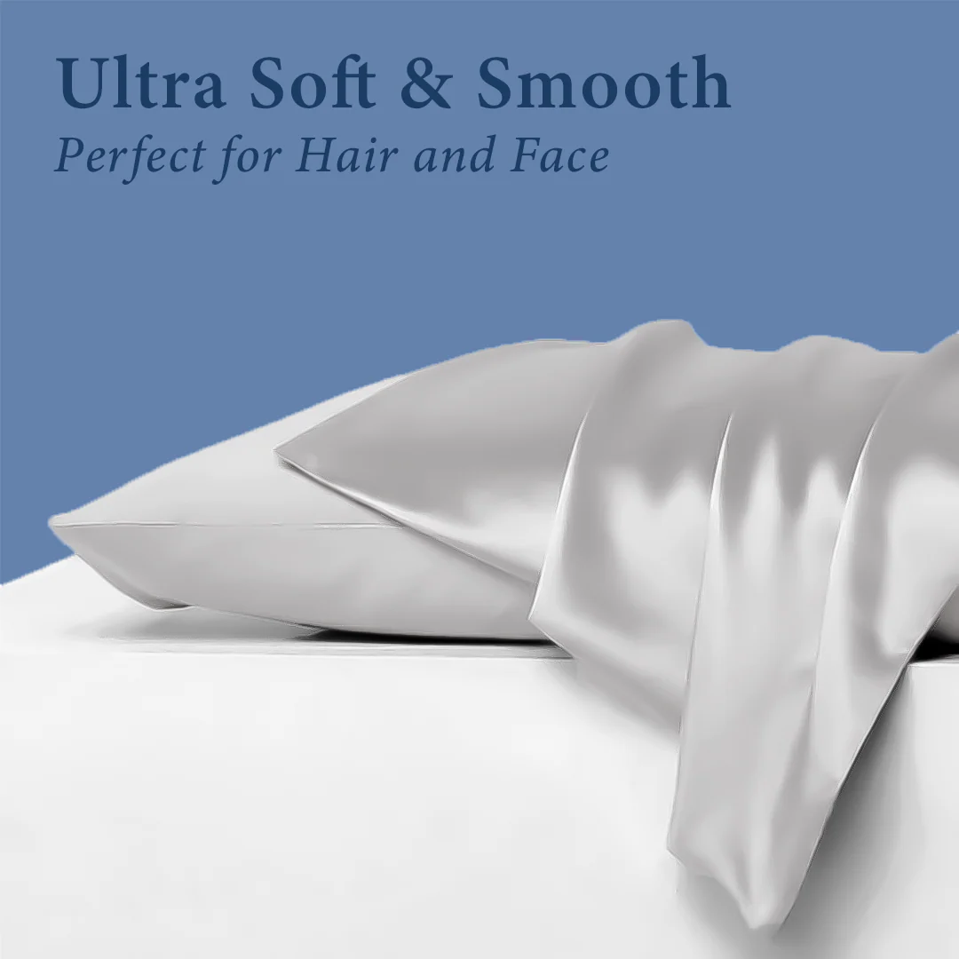 100% Pure 6A Both Side Mulberry Silk Pillow Cover (Pack of 1) - Image 26