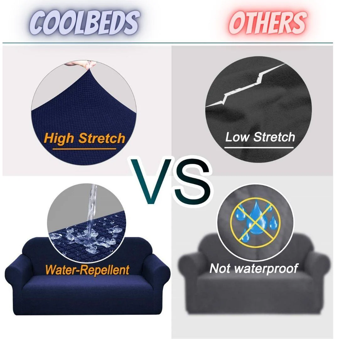 100% Waterproof Elastic Sofa Cover - Image 6