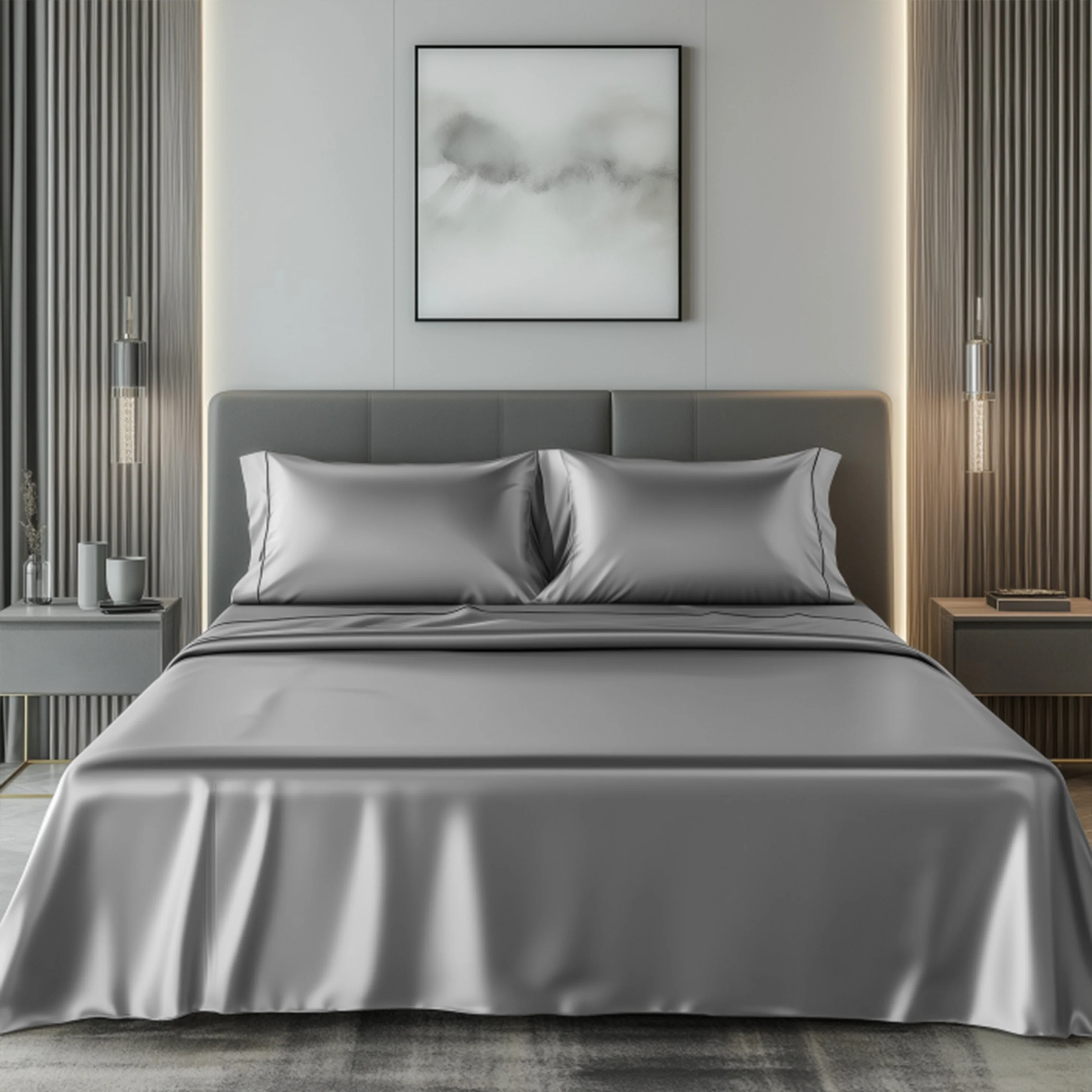 Silky Blanket with 2 Pillow Covers - Image 122