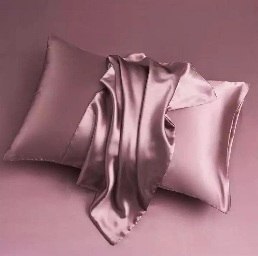Silky Elastic Fitted Sheets with 2 Pillow Covers - Image 54