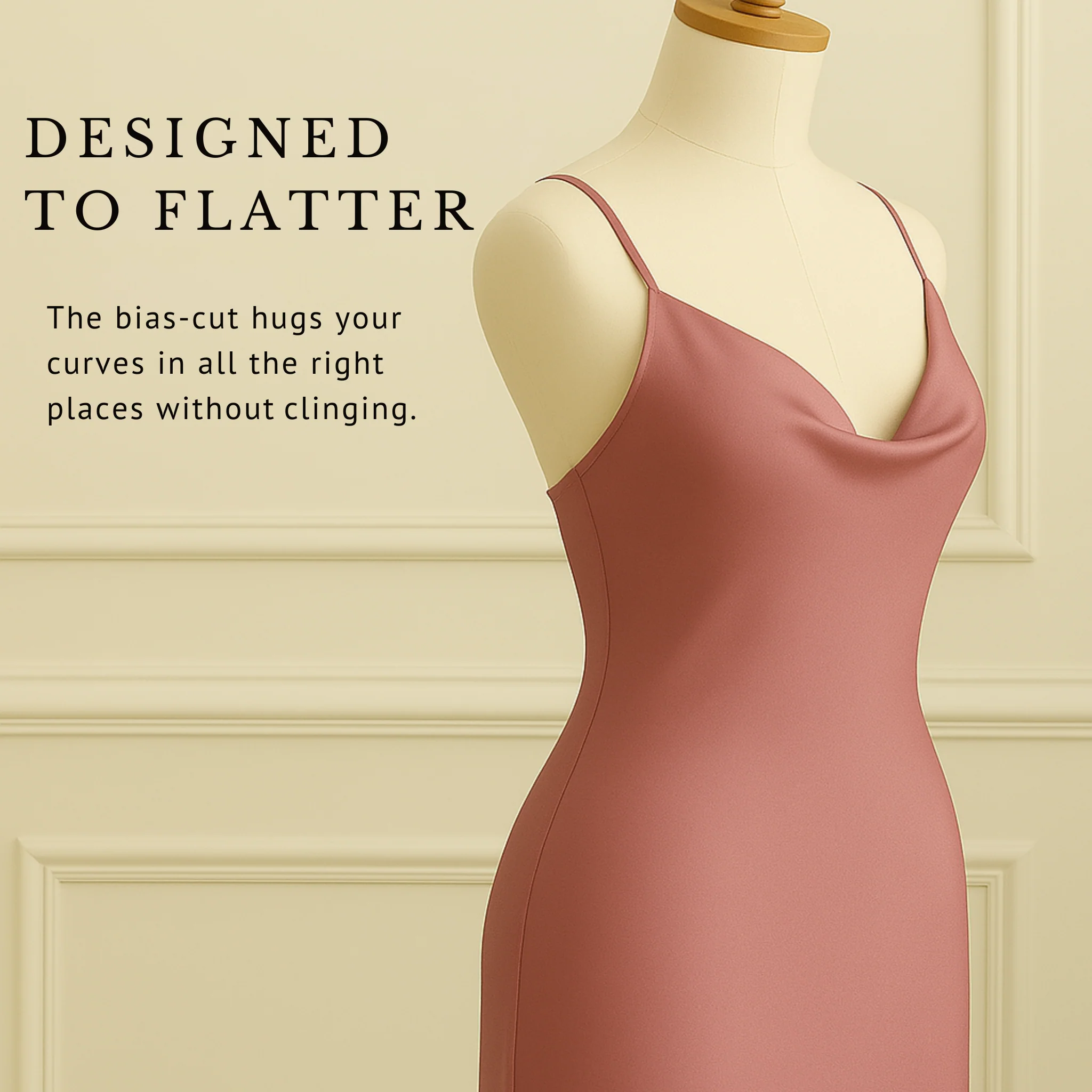 Silky Mini Slip Dress - Image 7