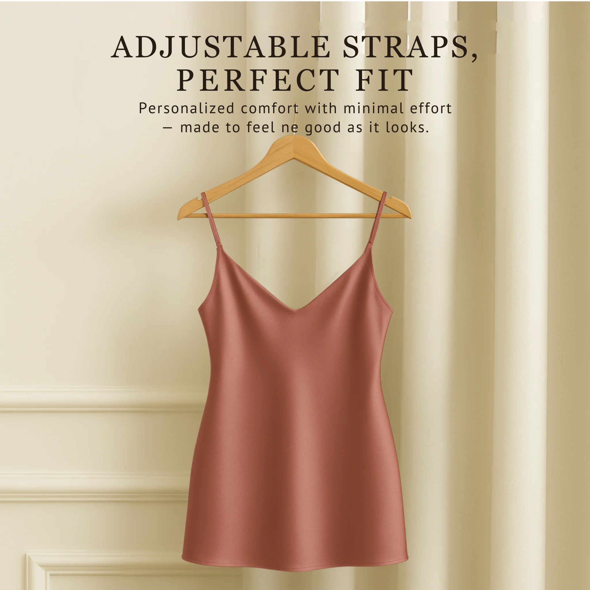 Silky Mini Slip Dress - Image 9