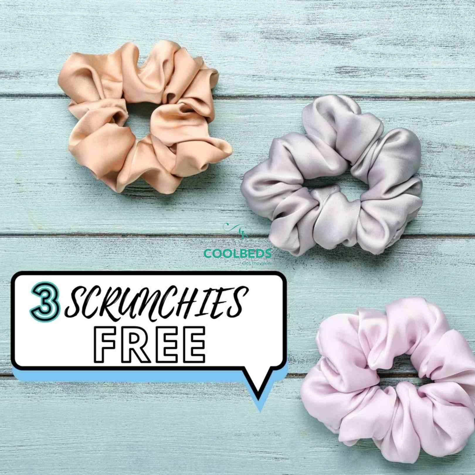 Luxury Silky Pillowcase (Set of 2) + "FREE" 3 Silky Scrunchies - Image 112