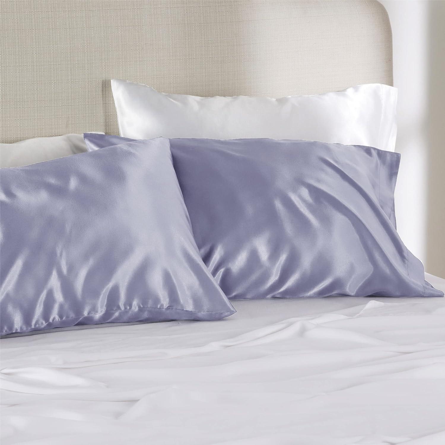 Luxury Silky Pillowcase (Set of 2) + "FREE" 3 Silky Scrunchies - Image 114