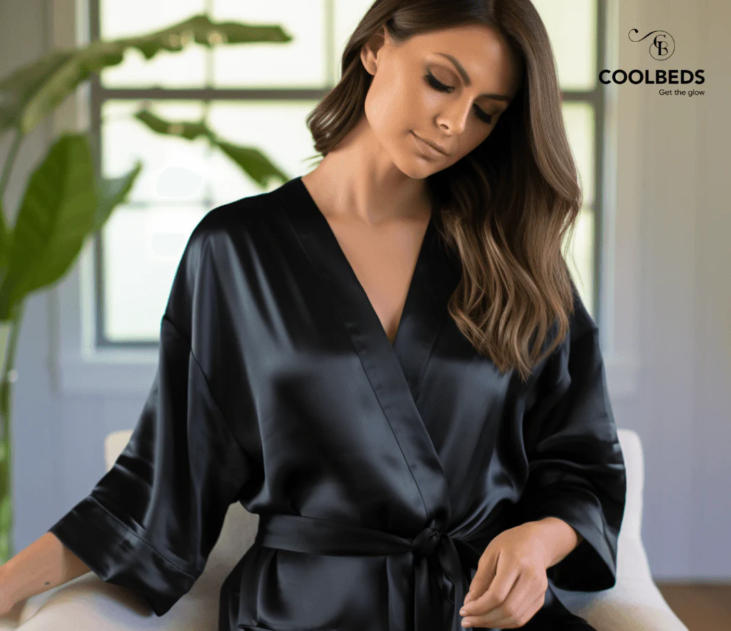 Silky Robe and Pillowcover Bundle - Image 29