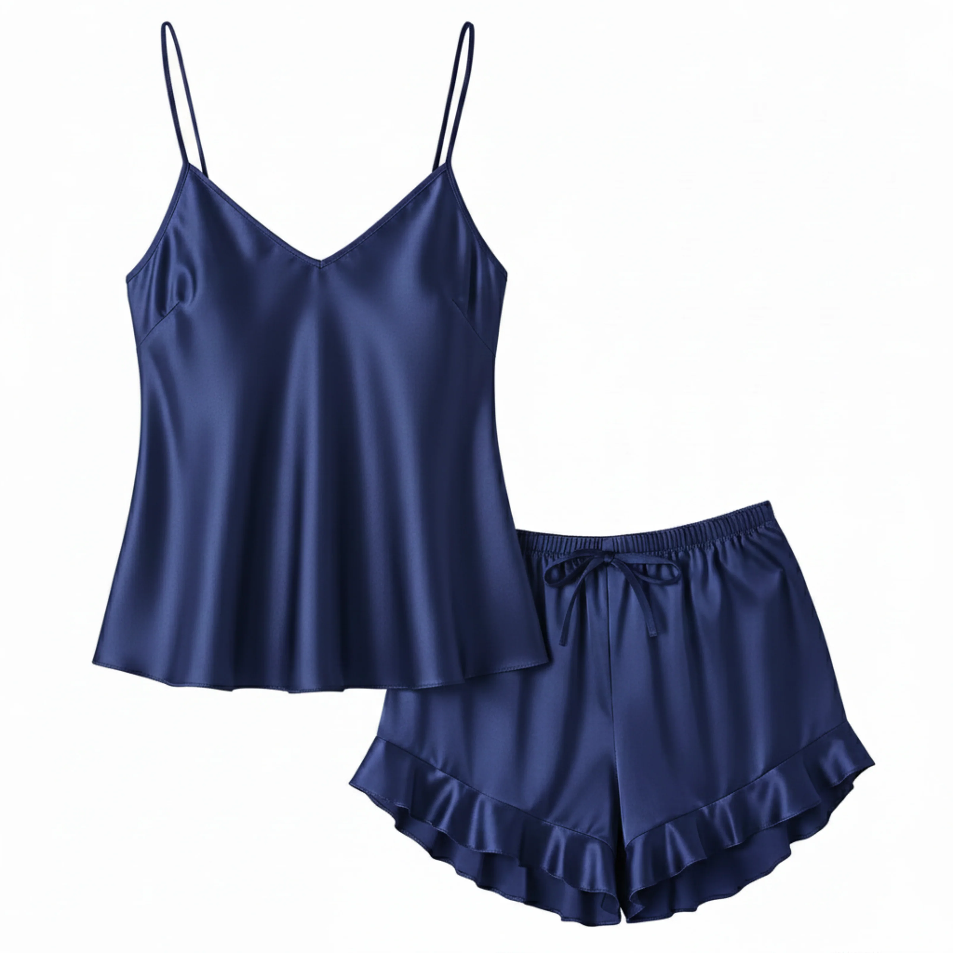 Silky Slip and Shorts Set - Image 59