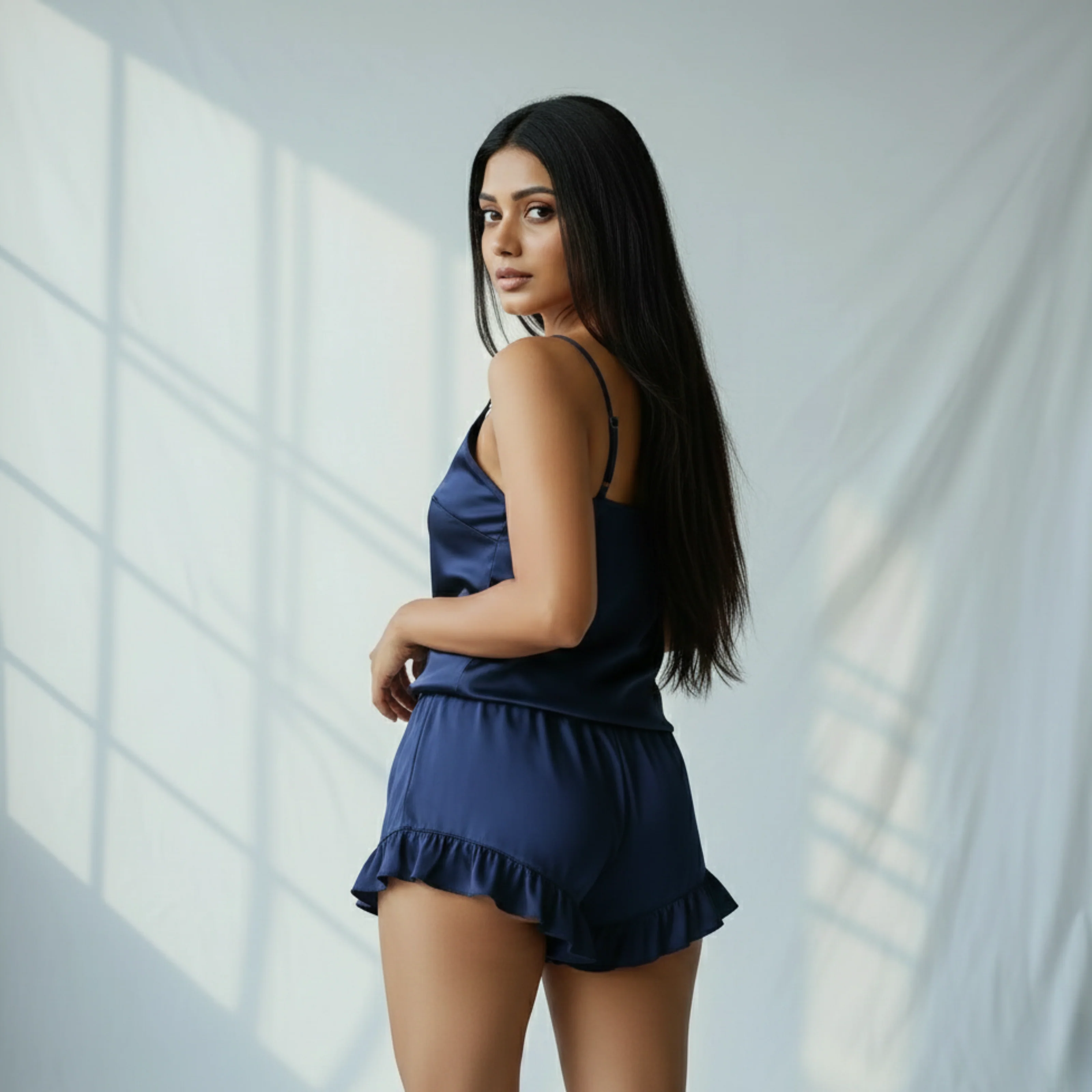 Silky Slip and Shorts Set - Image 63